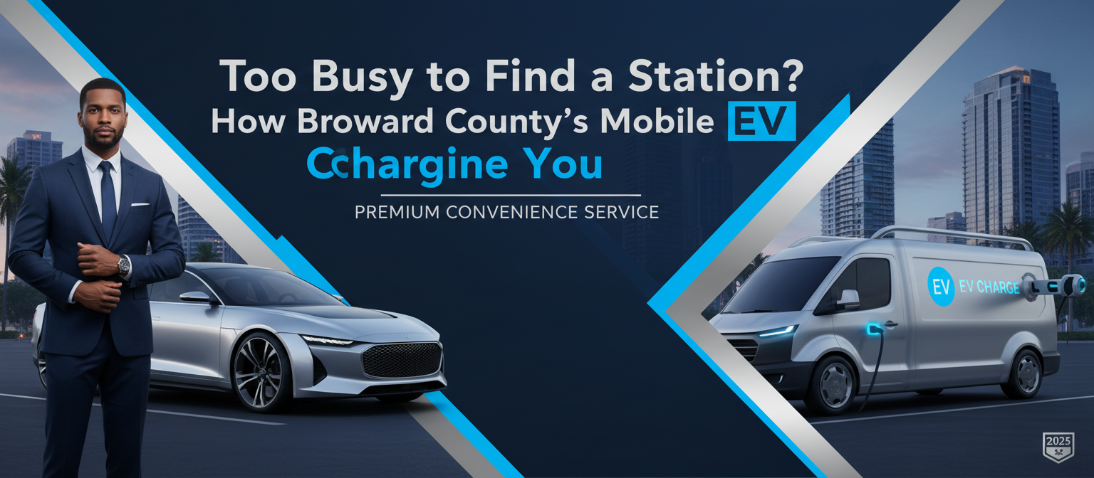 Too Busy to Find a Station? How Broward County's Mobile EV Charging Comes to You